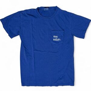 Mac Miller Blue Graphic Most Dope Pocket Fan T Shirt Women’s Small Relaxed Fit